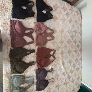 Maurices Lace Bralette Set - 8 like new never worn but have been washed.